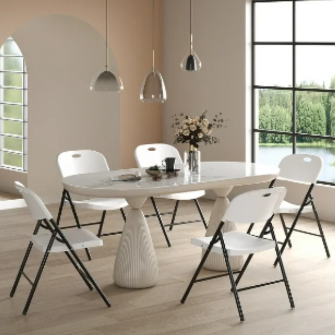 White Folding Chair Kenya | Ksh 4,450 — Stacks High White Folding Chair Kenya | Ksh 4,450 — Stacks High